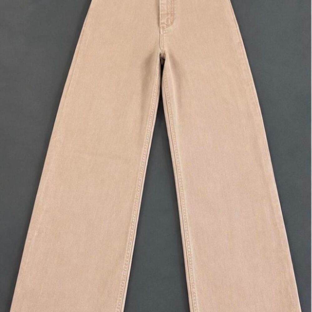 Zara Women's Tan and Brown Jeans